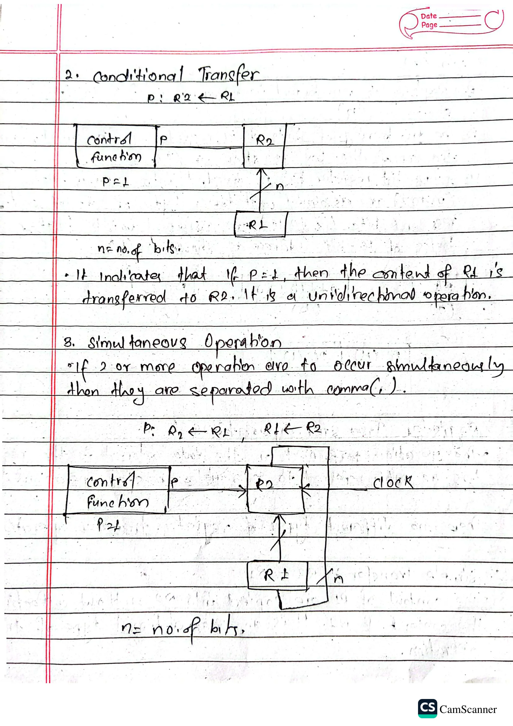 Handmade Notes Computer Science Computer Architecture Handwritten Note | Notestation