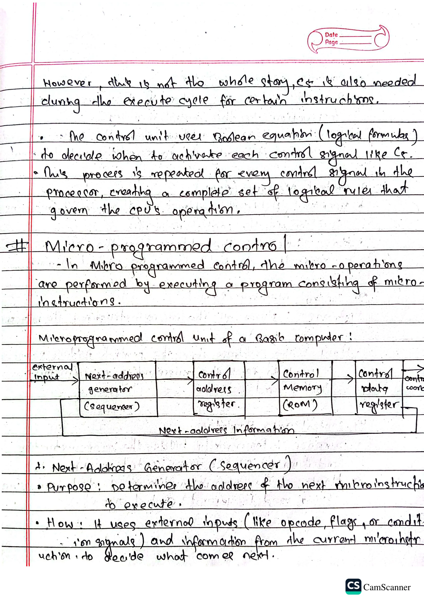 Hand Written Notes Computer Science Mit Computer Architecture Handwritten Note | Notestation