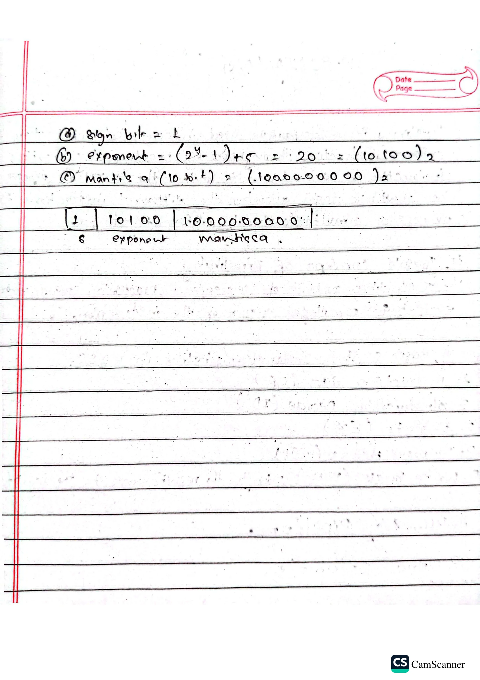 Computer Architecture Handwritten Note | Notestation
