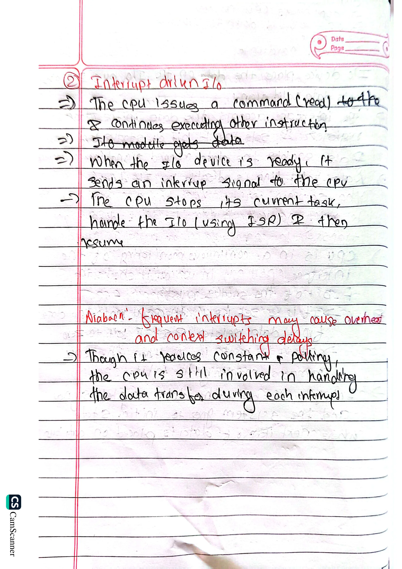 Computer Architecture Handwritten Note | Notestation
